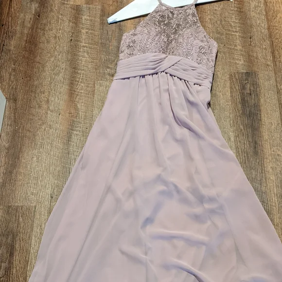 open lace back dress Dama Dresses for Quinceanera in Purple Style 5228 Quince Outfit main image 0